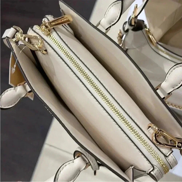 Michael Kors Sheila Small Center Zip Satchel Shoulder Crossbody - Picture 11 of 16